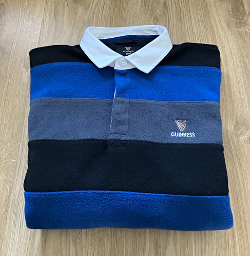 Guinness striped fleece - fleece, rugby