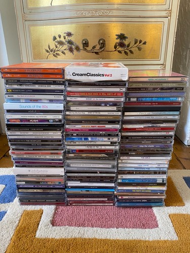 100 cds mixed titles - titles, music