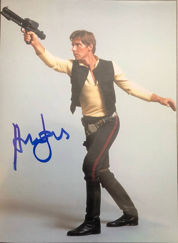 Harrison ford 8x10 - harrison, signed