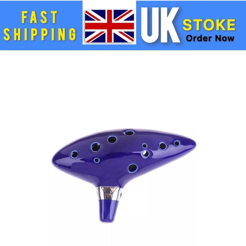 Holes ocarina ceramic alto - 12,
