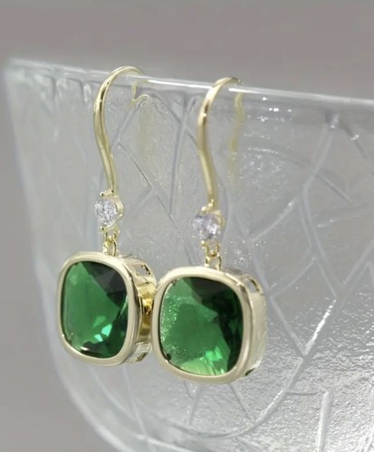 Green zirconia gold plated - zirconia, kc
