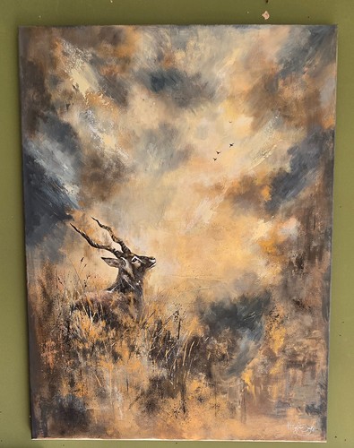 Acrylic canvas original - on,