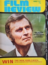 FILM REVIEW MARCH 1977  SISSY SPACEK CARRIE, CHARLTON HESTON, CROSS OF IRON