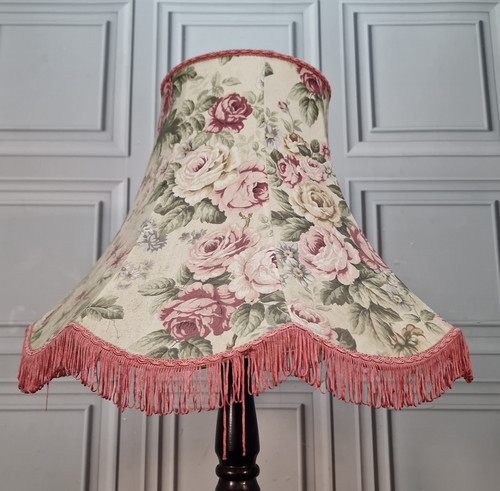 Vintage floral fabric - vintage,