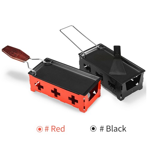 Non stick raclette - grill, set