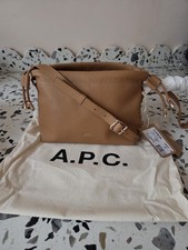Authentic A.P.C Mini Ninon Crossbody Bag In Caramel With Dustbag