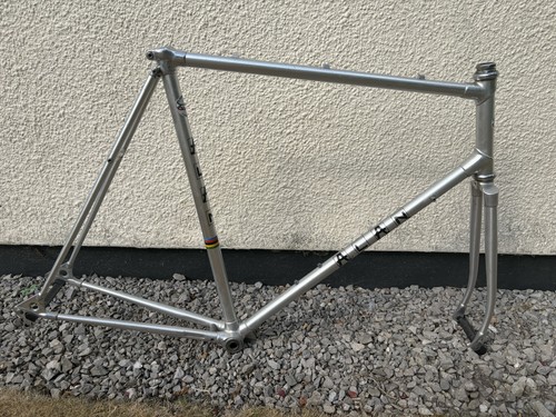 Alan record silver bike - silver, frame