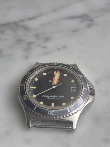 Vintage 80s omega seamaster - vintage,