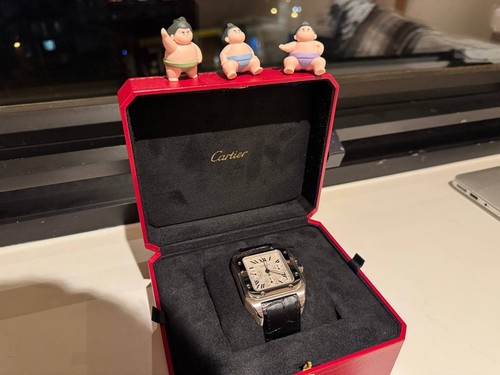 Cartier santos 100 chronograph - santos,