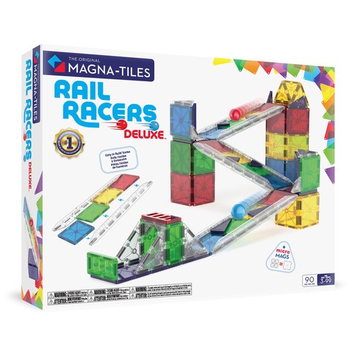 Magnetic tiles rail racers - rail,