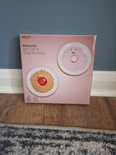 Next biscuit side plates - biscuit,