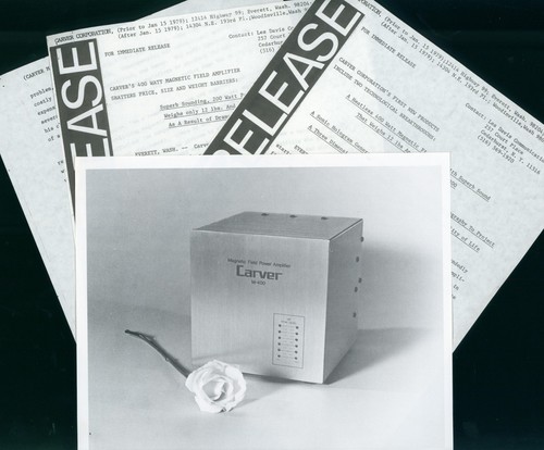 1979 carver 400 dealer press - carver, m-400
