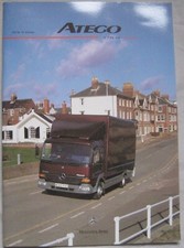 August 2001 Mercedes Atego 7.5 to 15 tonnes Brochure