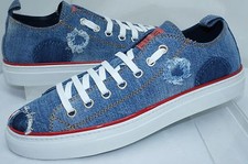 New Dsquared2 Men's Sneakers Size 11 Tennis Shoes Denim Casual