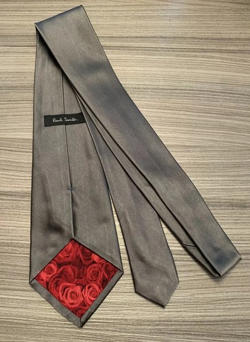 Paul smith grey silk tie - smith,