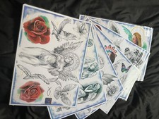 100’s Jenny Clarke tattoo flash designs