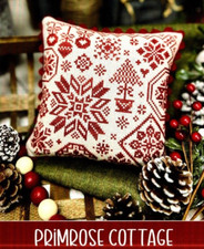 * PRIMROSE COTTAGE STITCHES CHRISTMAS QUAKER SAMPLER CROSS STITCH CHART *