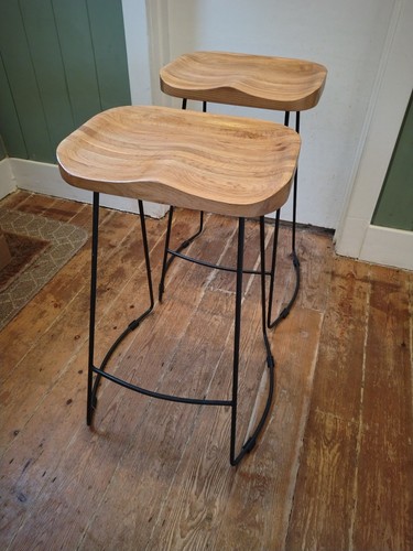 Habitat arte oak breakfast bar - oak,