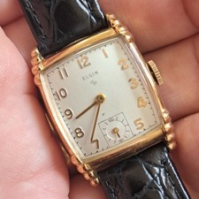 50s Elgin 10K RGP Case, Fancy