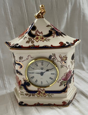 Masons Mandalay (Blue) Mantle Clock