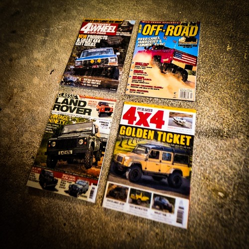 Scale 4x4 magazine set - 1/10,