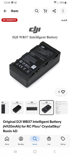 New dji wb37 intelligent - ,