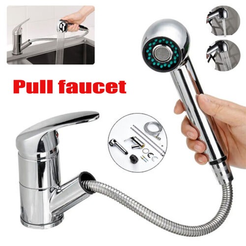 Chrome combi mixer - chrome, tap