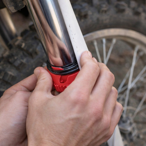 Motorcycle fork seal cleaner - fork,