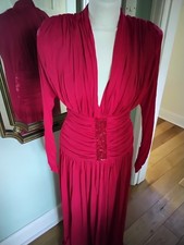 Red Evening Dress Size 10