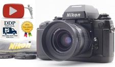 w/ Strap & Hood [Near MINT] Nikon F4 Film Camera AF 35-70mm f/3.3-4.5 Lens JAPAN