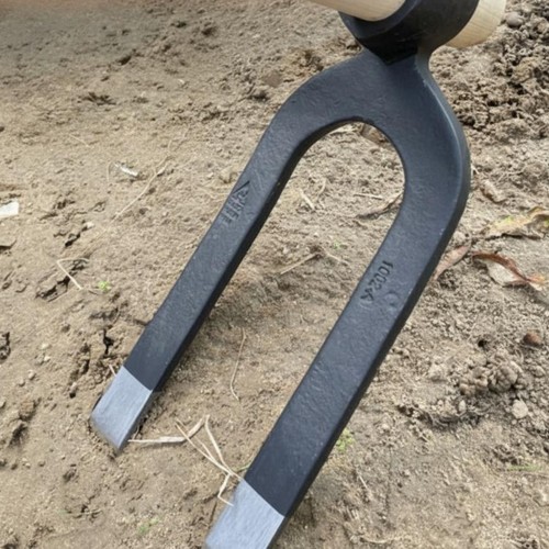 Two tine hoe - hoe, single-head