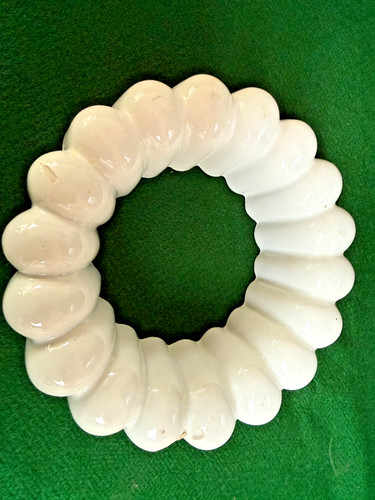 Vintage shelley white - white, ceramic