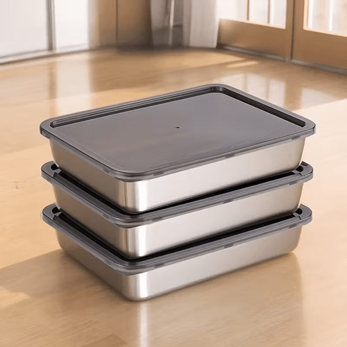 6pcs stainless steel food - 3/6pcs,