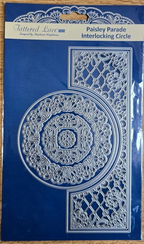 Tattered lace paisley - tattered,