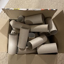 Box Of Cardboard Toilet Roll
