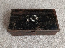 WWII Military Cases Spare Parts No. 5C Empty Metal Box For Wireless Set No. 19