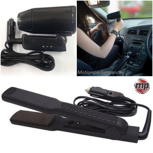 12v black travel portable - black,