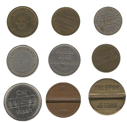 Machine tokens bulk - tokens, x9