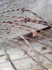 Antique 1875 Rusty Barbed Wire