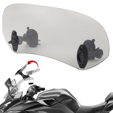 Motorcycle Clip On Windshield