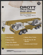 DROTT "Model 2510" Cruz-Crane