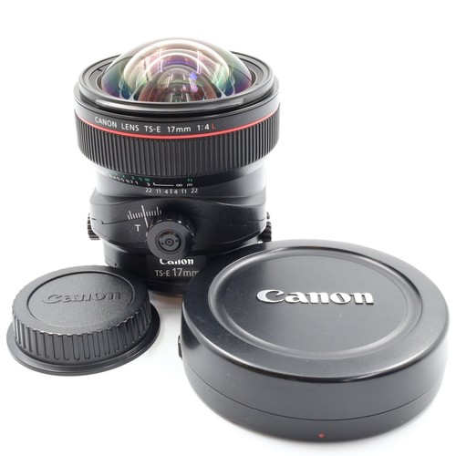Canon 17mm f4l shift - shift, lens