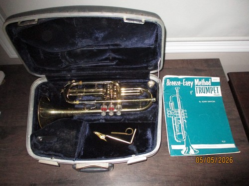 Vintage conn cornet - conn, with