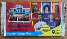 Topps Match Attax Premier League 2017/18 1x Sealed Booster Pack *New*