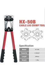 iCrimp Battery Cable Lugs Crimping Tools Hand Electrician Pliers for Crimping