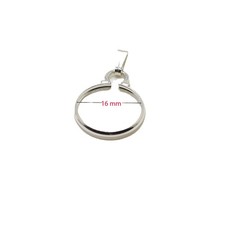 Silver 20mm coin - silver, 16/18/20mm