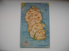 Arran Postcard - Map of the
