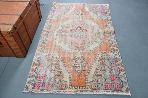 Vintage area rug - rug, 3,9x6,2