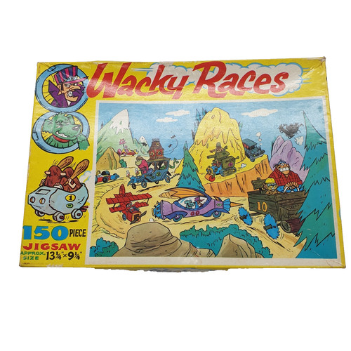 Wacky races jigsaw - wacky,