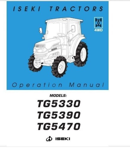 Iseki tg5470 tractor - iseki, iq